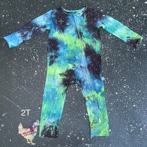 Custom Dyed Galaxy Convertible Footie